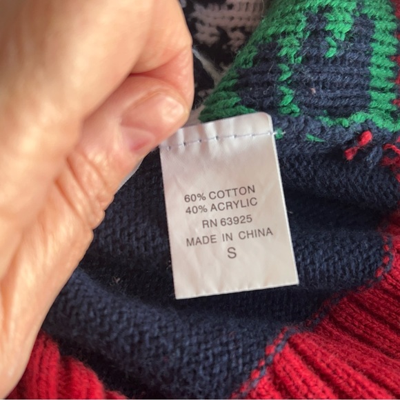 Ugly Christmas Sweater Holiday Santa Reindeers Snow Flakes Trees Stars - Picture 7 of 12